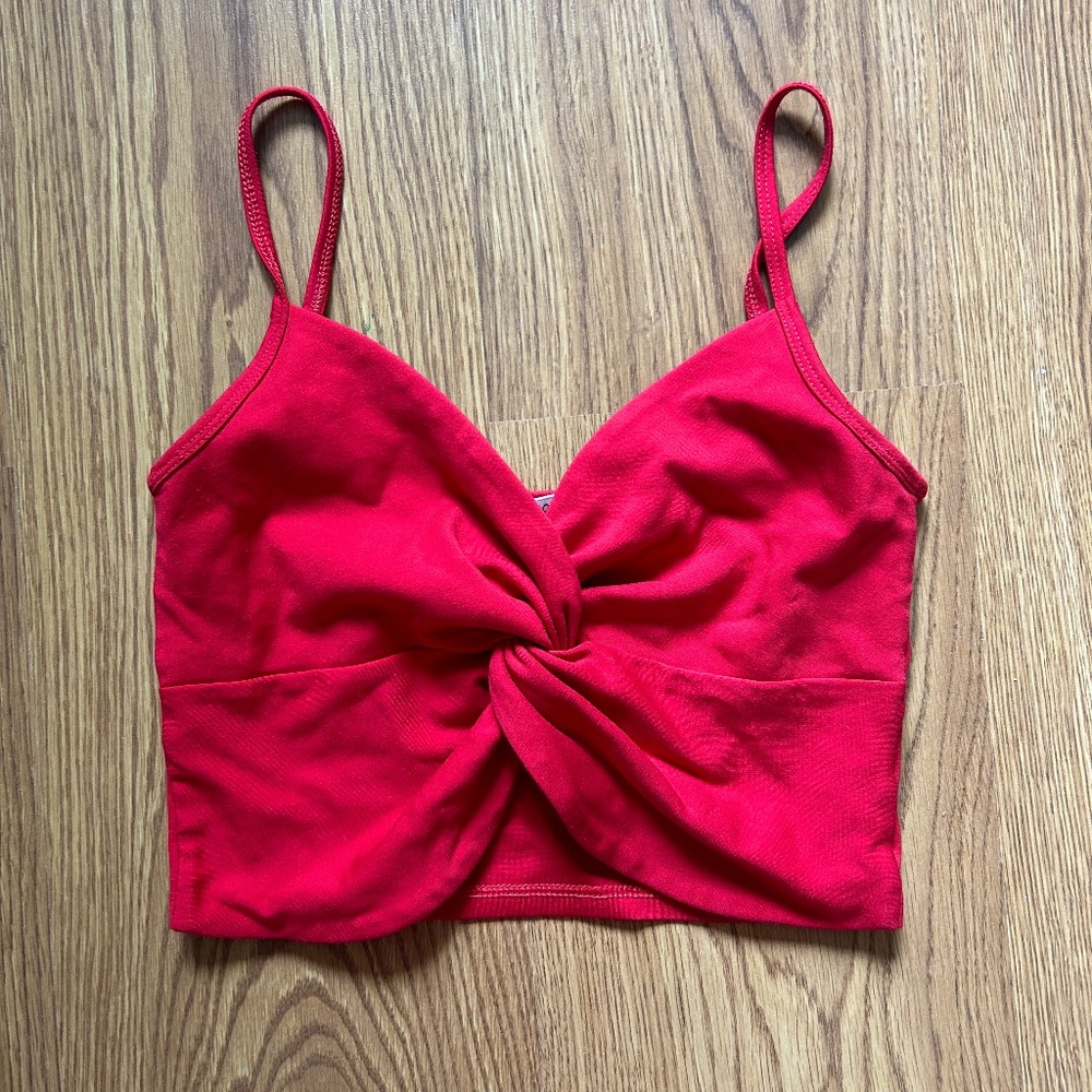 Red Aritzia Tank Top